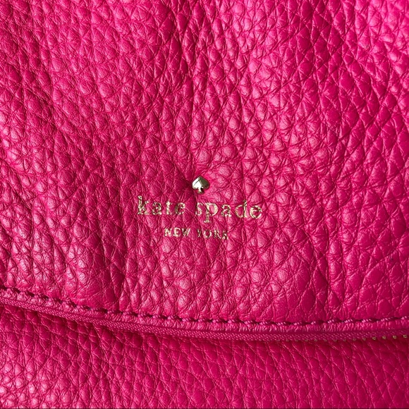 Kate Spade Large Purse Classic 👛 Bright Pink 💕 - Picture 4 of 9